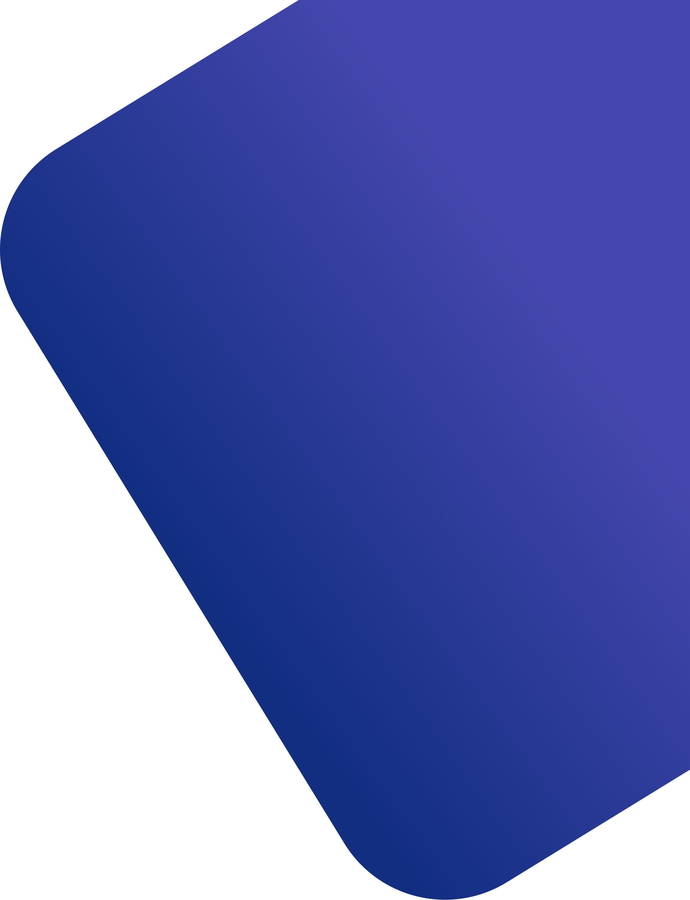 Hero Blue Card Container